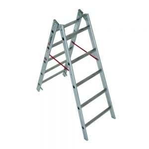 Euroline Nr. 20511 Alu Sprossenstehleiter 5 Stufen 2051105 Bild 2 Von Oben