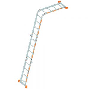Layher - TOPIC 1057 Kofferraumleiter 4x4 Sprossen 1057116 Bild 1 Anlegeleiter mit Wandabstand