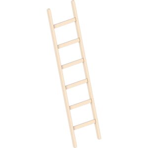 Layher - 1052 Holz Anlegeleiter Holz Leiter Holzleiter 6 Sprossen 1052206