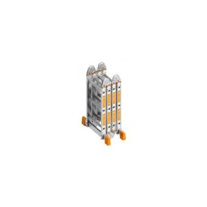 Layher - TOPIC 1057 Kofferraumleiter 4x3 Sprossen mit Plattform 1057043 Bild 3 Zusammengeklappt