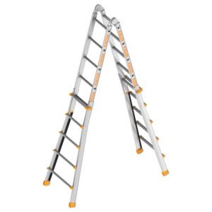 Layher - TOPIC 1058 Teleskopleiter 4x5 Sprossen 1058020