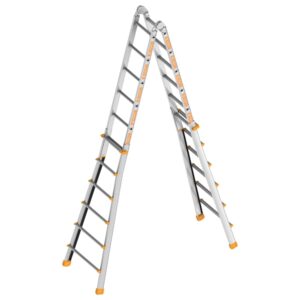 Layher - TOPIC 1058 Teleskopleiter 4x6 Sprossen 1058024