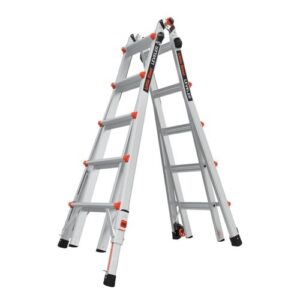 Little Giant Teleskopleiter Leveler 4 x 5 Sprossen 16522EN Vielzweckleiter Mehrzweckleiter